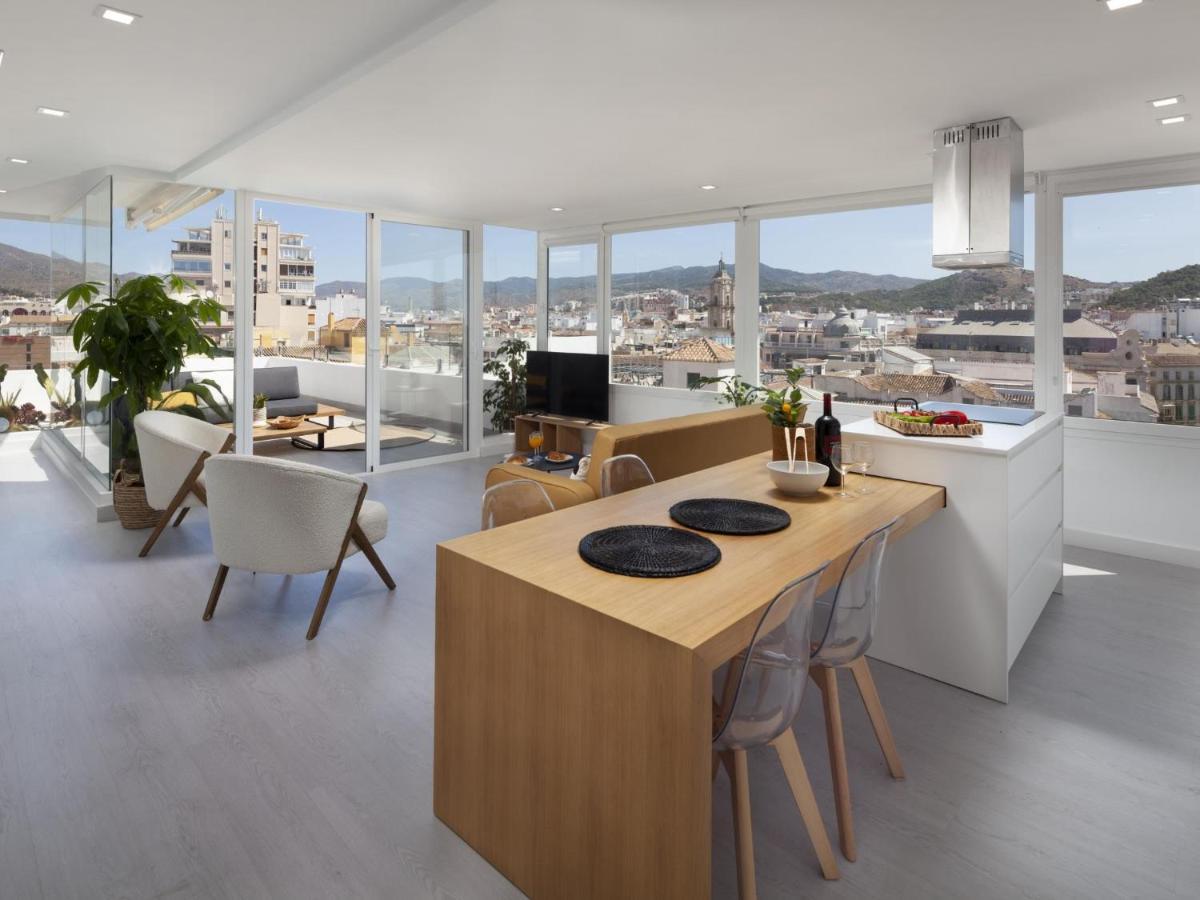 Апартаменти Inmalaga Penthouse Atarazanas Екстер'єр фото